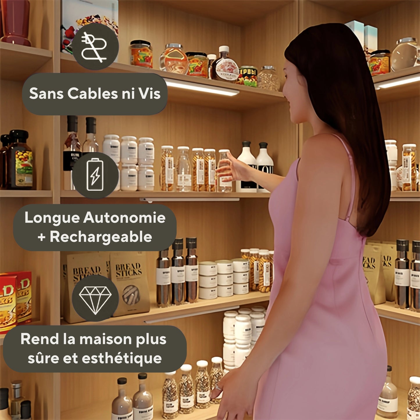 Lumora 3.0™ | Lampe LED à détecteur de mouvement