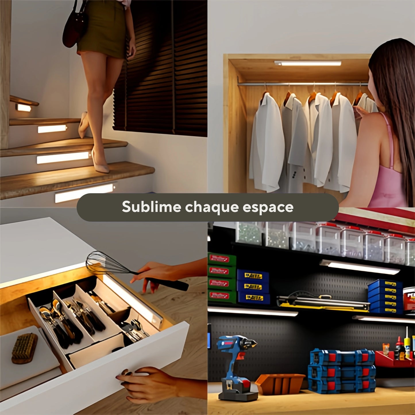 Lumora 3.0™ | Lampe LED à détecteur de mouvement